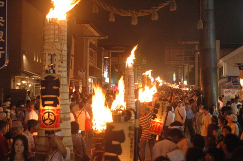 ８月２６日（水）吉田の火祭り 送迎バスのご案内