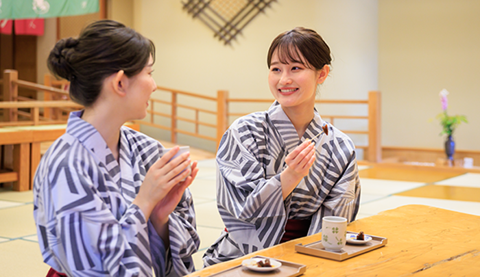 湯上り茶処